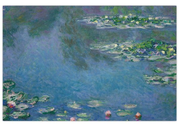 Kép - Claude Monet, Water Lilies, reprodukciók (90x60 cm)