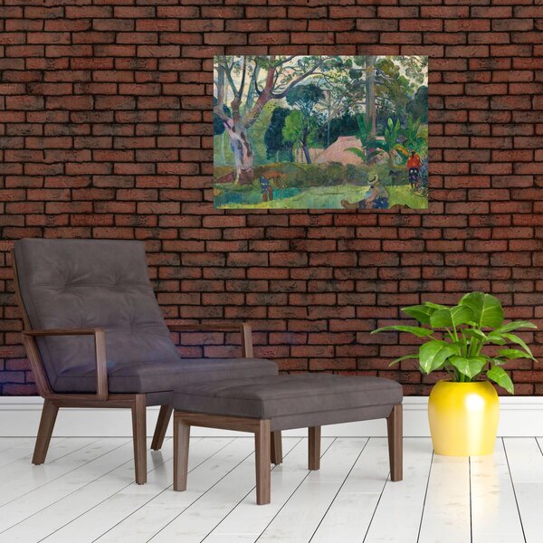 Kép - Paul Gauguin, Te raau rahi (The Big Tree), reprodukciók (70x50 cm)