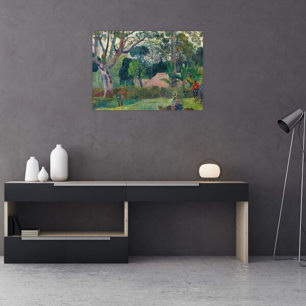 Kép - Paul Gauguin, Te raau rahi (The Big Tree), reprodukciók (70x50 cm)