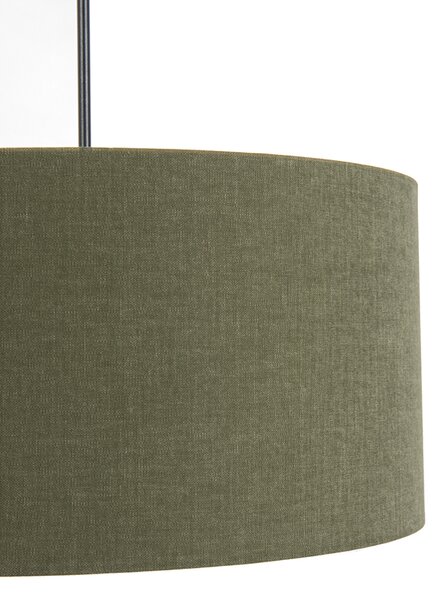Függőlámpa fekete zöld árnyékkal 50 cm - Combi 1