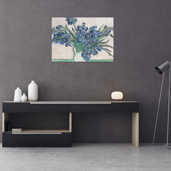 Kép - Vincent van Gogh, Irises, reprodukciók (70x50 cm)