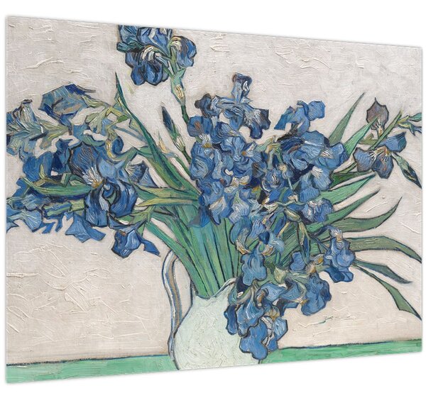 Kép - Vincent van Gogh, Irises, reprodukciók (70x50 cm)