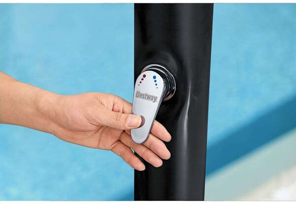 Bestway Solar Flow fekete kültéri zuhany 20 L