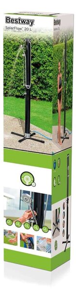 Bestway Solar Flow fekete kültéri zuhany 20 L