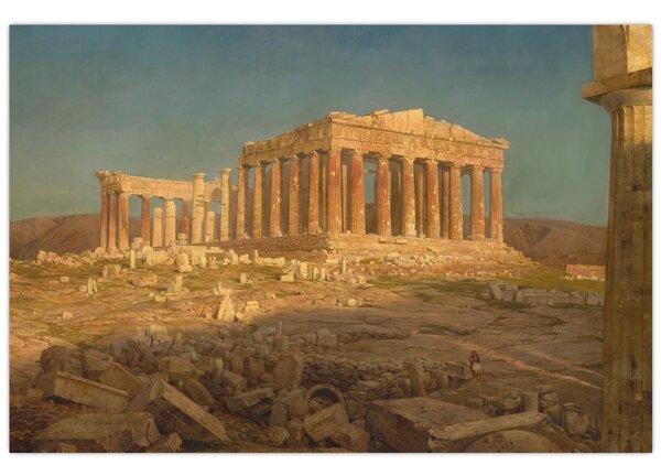 Kép - Frederic Edwin Church, The Parthenon, reprodukciók (90x60 cm)