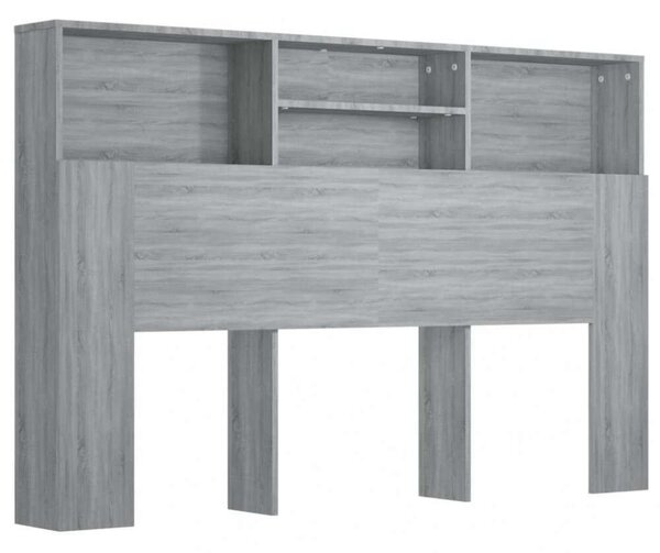 VidaXL szürke sonoma színű áthidalószekrény 160 x 19 x 103,5 cm