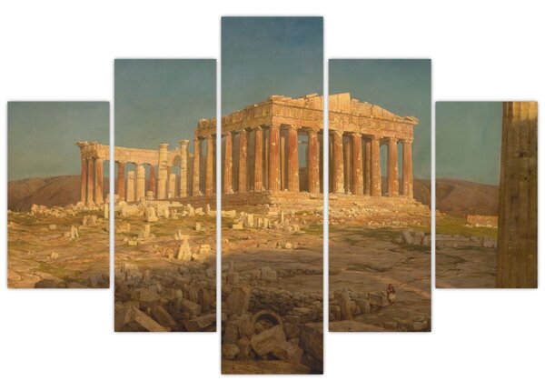 Kép - Frederic Edwin Church, The Parthenon, reprodukciók (150x105 cm)