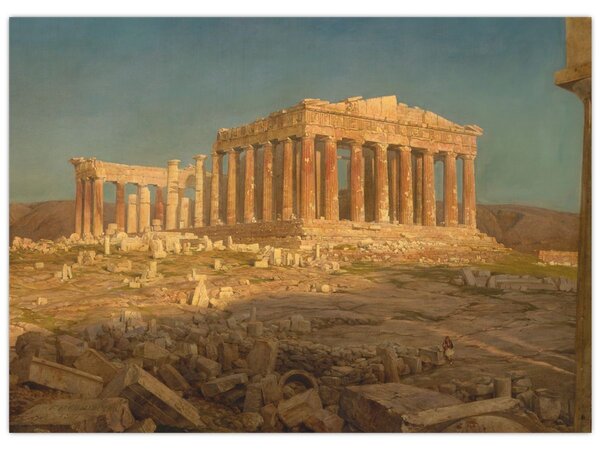 Kép - Frederic Edwin Church, The Parthenon, reprodukciók (70x50 cm)