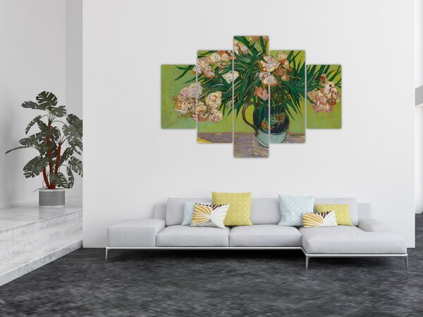Kép - Vincent van Gogh, Oleanders, reprodukciók (150x105 cm)