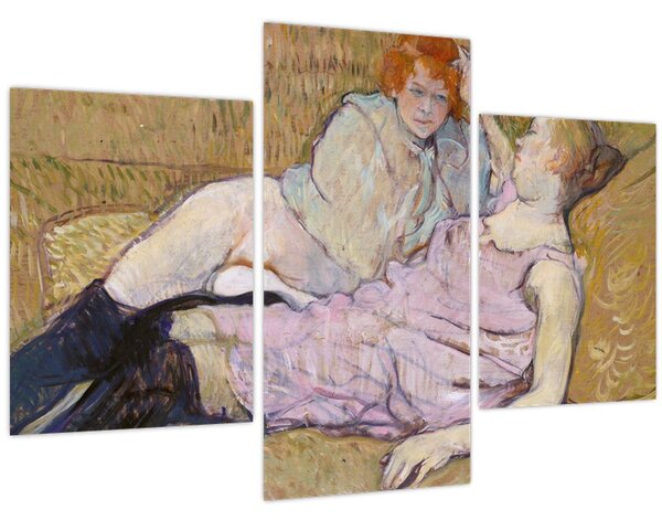 Kép - Henri de Toulouse-Lautrec, The Sofa, reprodukciók (90x60 cm)