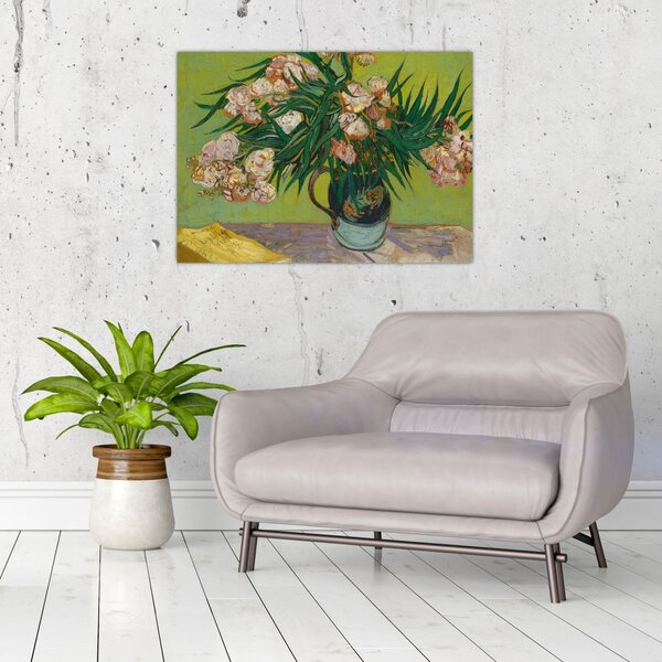 Kép - Vincent van Gogh, Oleanders, reprodukciók (70x50 cm)