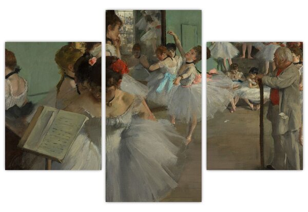 Kép - Edgar Degas, The Dance Class, reprodukciók (90x60 cm)