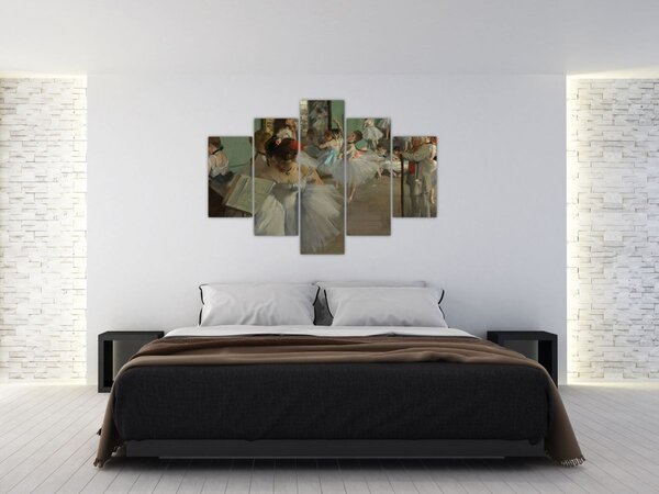 Kép - Edgar Degas, The Dance Class, reprodukciók (150x105 cm)