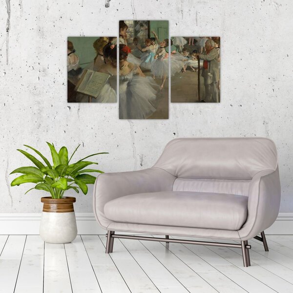 Kép - Edgar Degas, The Dance Class, reprodukciók (90x60 cm)