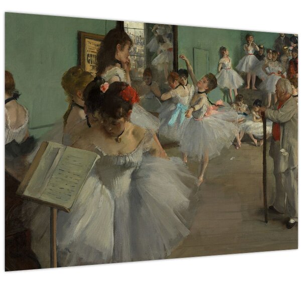 Kép - Edgar Degas, The Dance Class, reprodukciók (70x50 cm)