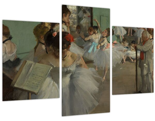 Kép - Edgar Degas, The Dance Class, reprodukciók (90x60 cm)