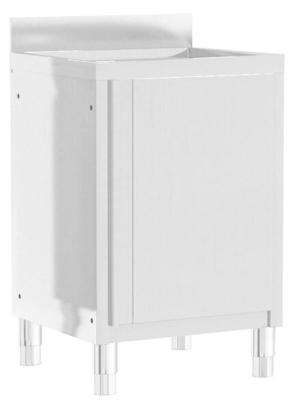 VidaXL Rozsdamentes Acél Konyhaszekrény Set - 3 db