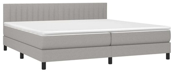VidaXL LED-es Rugós Ágy - 200x200 cm