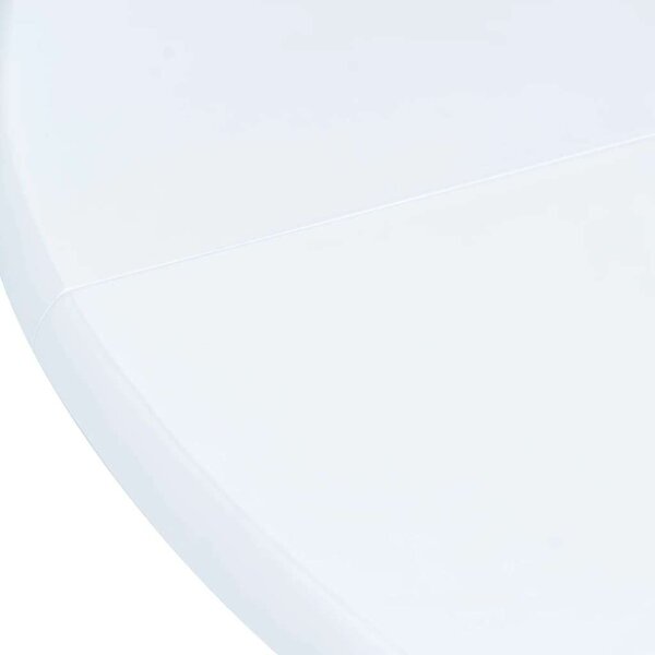 VidaXL Kerek Étkezőasztal - Fehér - 106cm