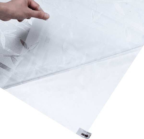 Matt bambusz mintás PVC ablakfólia 60 x 500 cm