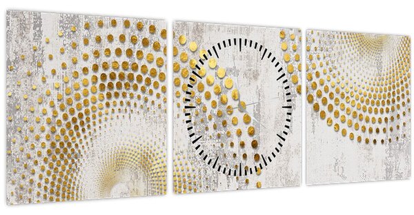 Kép - Beton design (órával) (90x30 cm)