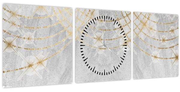 Kép - Dizájnos beton (órával) (90x30 cm)