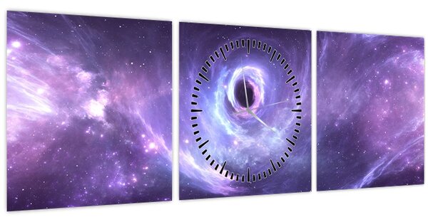 Kép - Az Univerzum (órával) (90x30 cm)