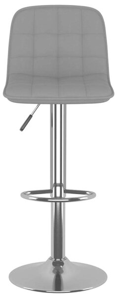 VidaXL Bárszék - 2 db - Szövet - Világosszürke