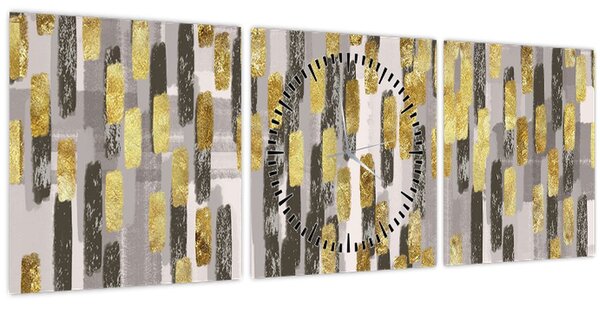 Kép - Modern dekoráció (órával) (90x30 cm)