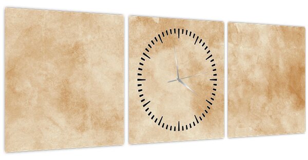 Kép - Régi papír pergamen (órával) (90x30 cm)