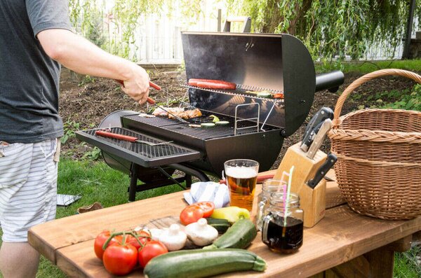 G21 Big BBQ Grill - Dupla Grillezőfelület - 126x138x72cm
