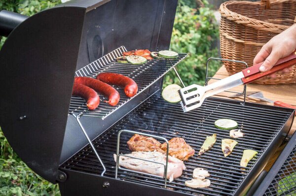 G21 Big BBQ Grill - Dupla Grillezőfelület - 126x138x72cm