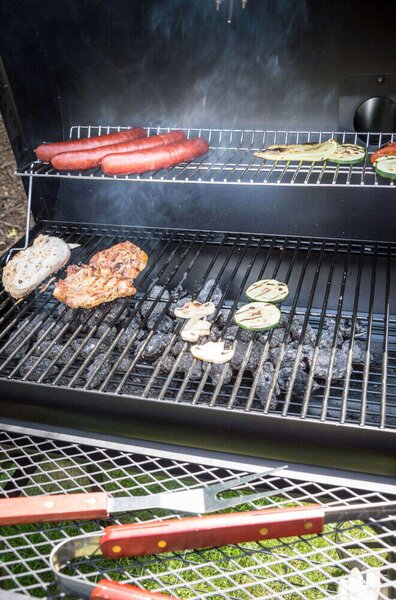 G21 Big BBQ Grill - Dupla Grillezőfelület - 126x138x72cm