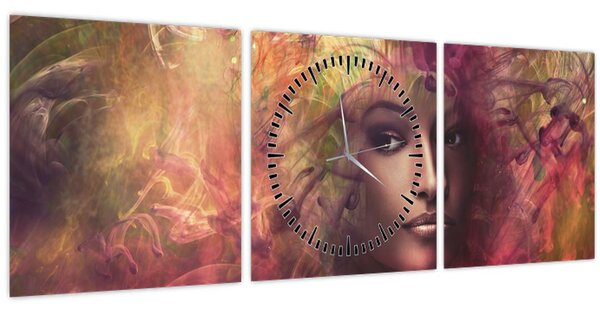 Kép - Fantasy nő (órával) (90x30 cm)