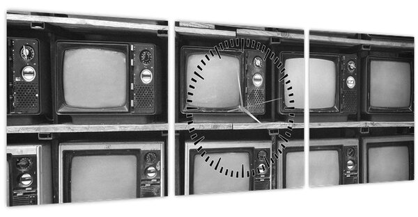 Kép - Retro TV (órával) (90x30 cm)