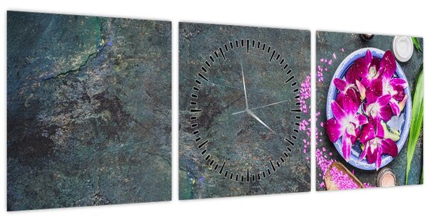 Kép - Wellness (órával) (90x30 cm)