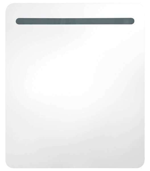 VidaXL LED Tükrös Szekrény - 68x80 cm