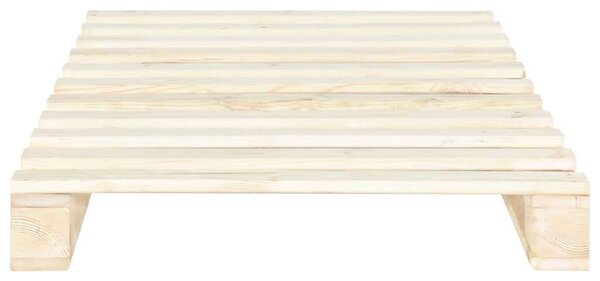 VidaXL Raklapágy - Fenyőfa - 90x200 cm