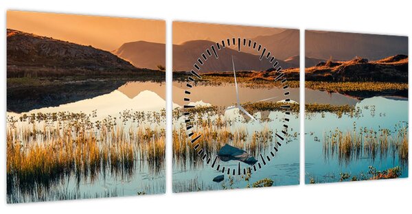 Kép - Lac Guichard (órával) (90x30 cm)