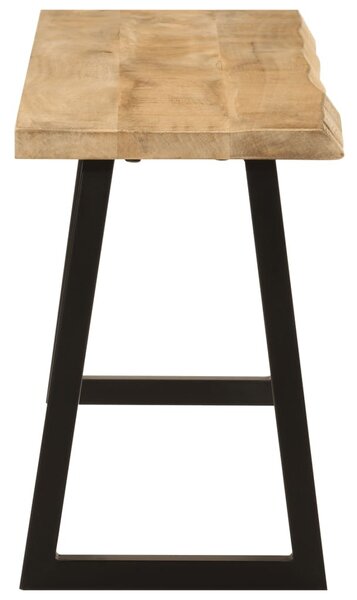 Tömör mangófa pad természetes éllel 105 cm