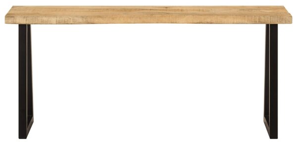 Tömör mangófa pad természetes éllel 105 cm