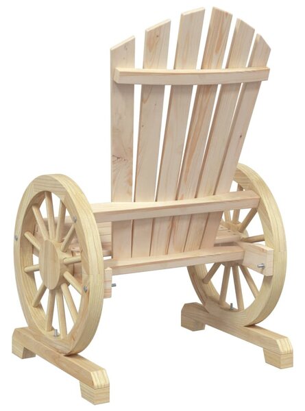 Tömör fenyőfa kerti Adirondack szék