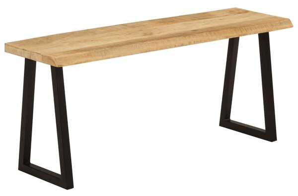 Tömör mangófa pad természetes éllel 105 cm