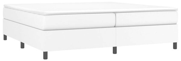 VidaXL Fehér Műbőr Ágy 200x200 cm