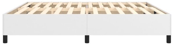 VidaXL Fehér Műbőr Ágykeret - 200x200 cm