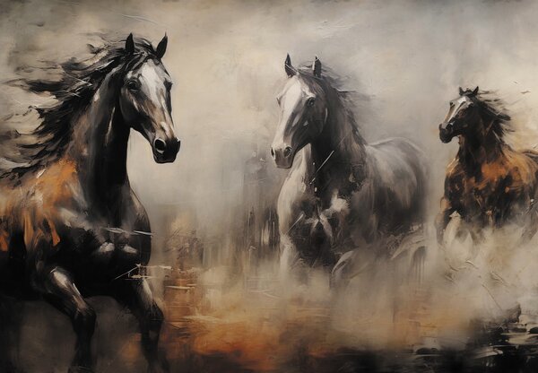 Fotótapéta - Lovak II. (147x102 cm)