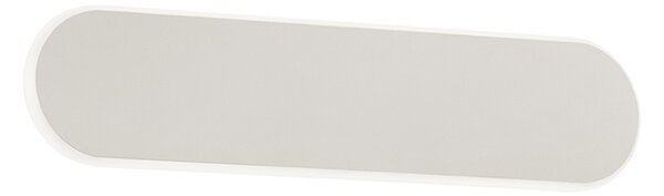 Modern fali lámpa, fehér, 35 cm, háromlépcsős LED-el, tompítható - Bram