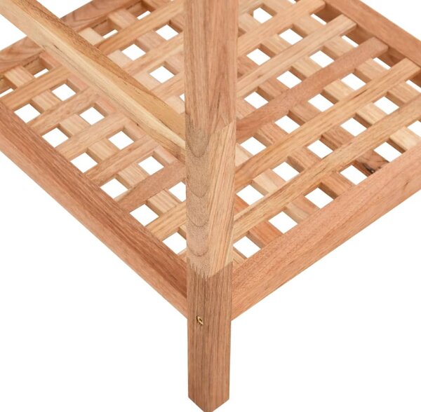 Tömör diófa fürdőszobapolc 35,5 x 35,5 x 112,5 cm