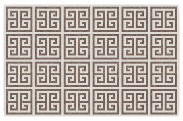 Többszínű bel/kültéri csúszásgátló rövidszálú szőnyeg 190x300cm