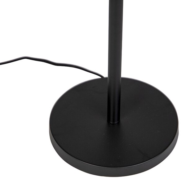 Modern állólámpa fekete búra nélkül 149 cm - Simplo